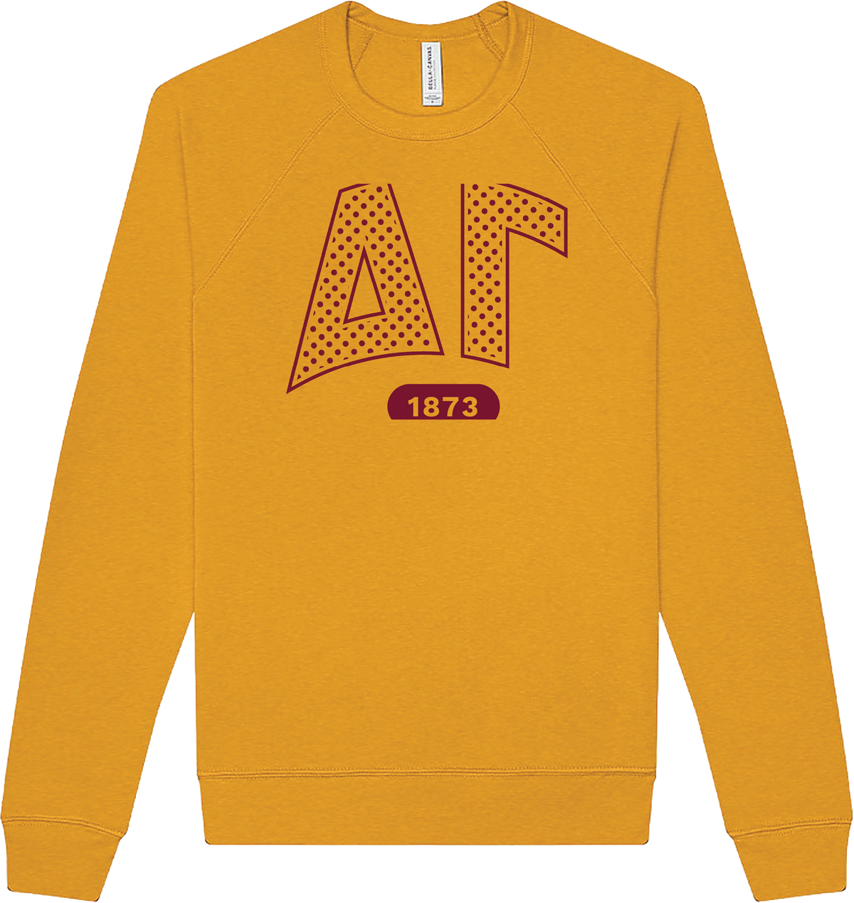 Delta Gamma Varsity Polka Dot Crewneck
