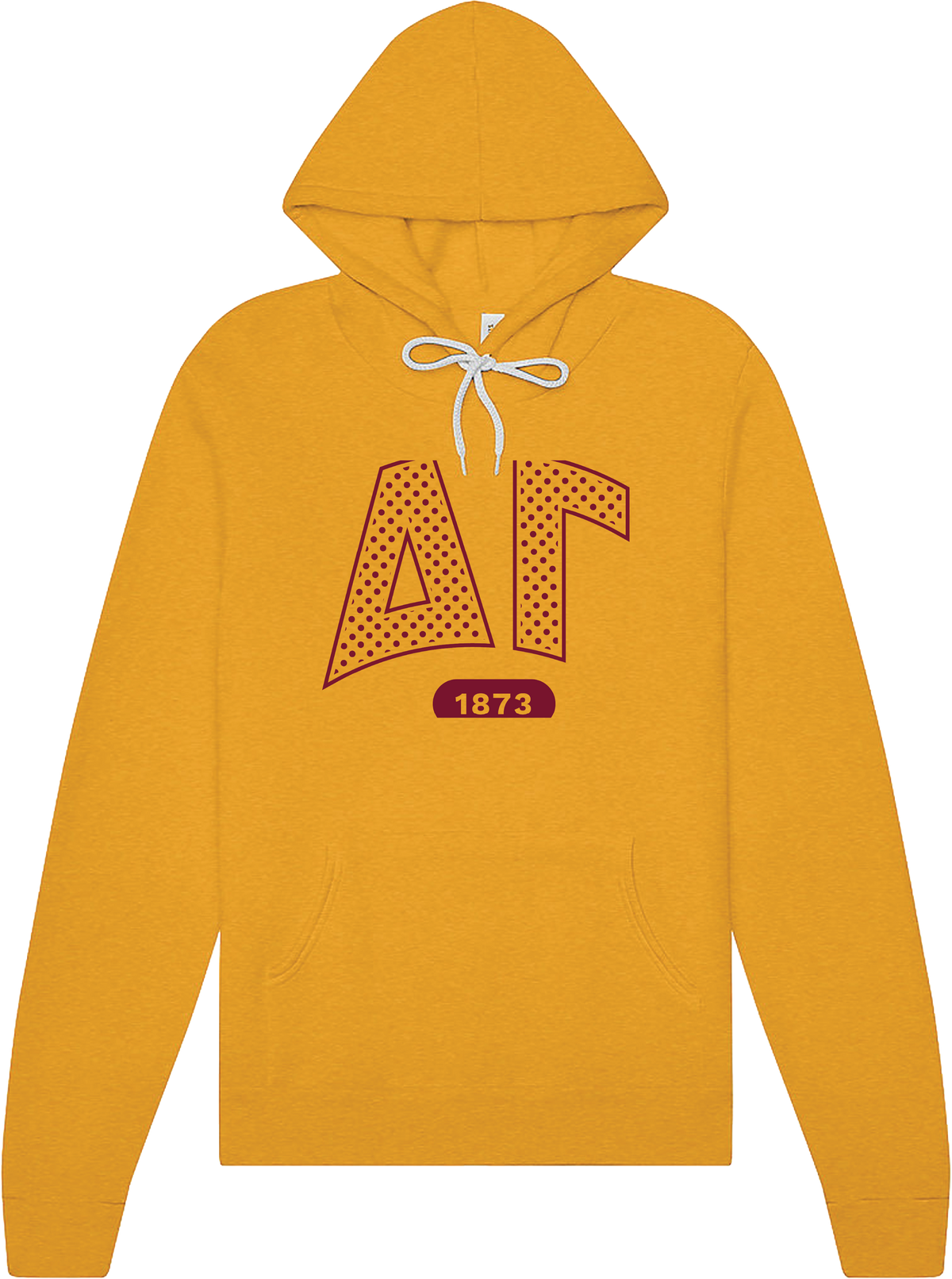 Delta Gamma Varsity Polka Dot Hoodie