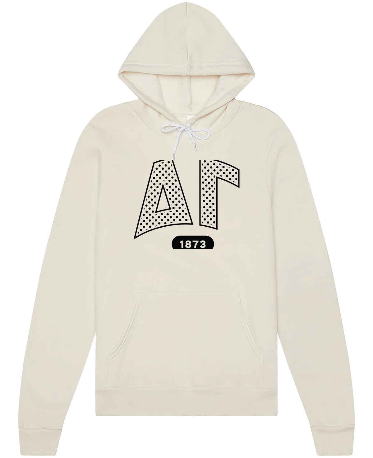 Delta Gamma Varsity Polka Dot Hoodie