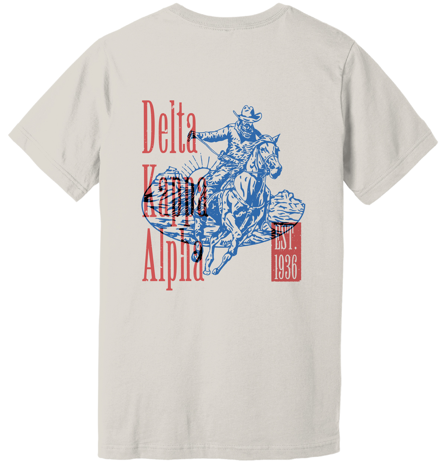 Delta Kappa Alpha Cowboy Graphic T-Shirt