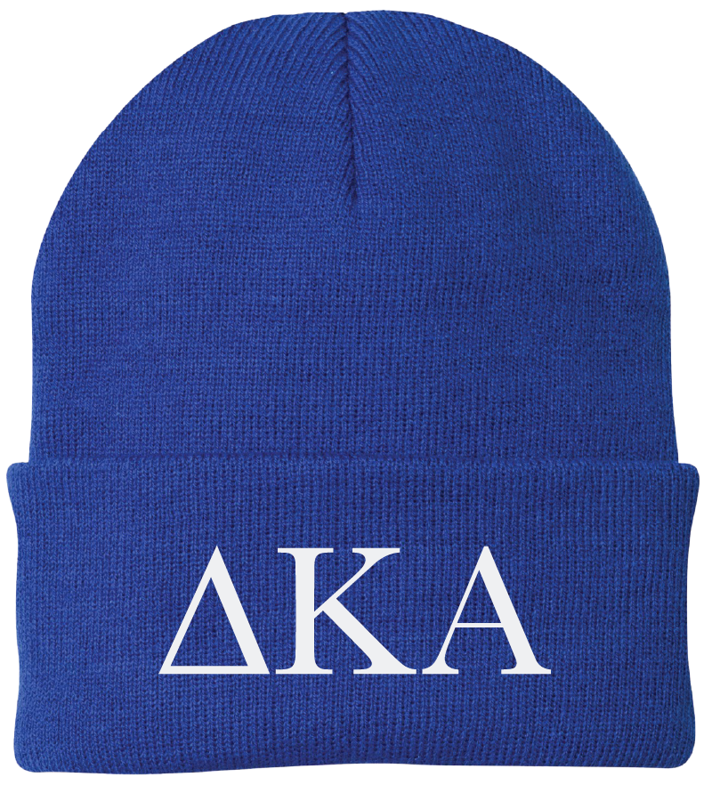 Sigma Tau Delta Lettered Beanies