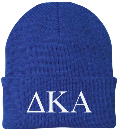 Sigma Tau Delta Lettered Beanies