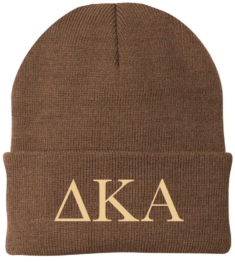 Sigma Tau Delta Lettered Beanies