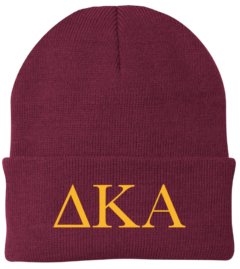 Sigma Tau Delta Lettered Beanies