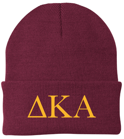 Sigma Tau Delta Lettered Beanies