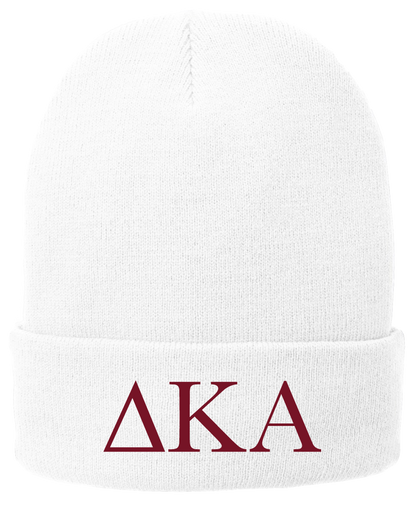 Sigma Tau Delta Lettered Beanies