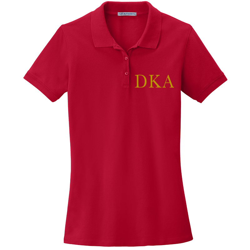 Delta Kappa Alpha Ladies' Embroidered Polo Shirt