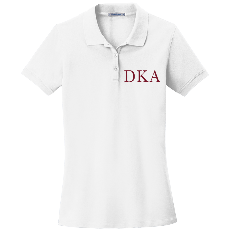 Delta Kappa Alpha Ladies' Embroidered Polo Shirt