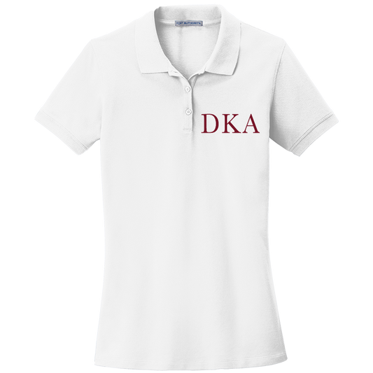 Delta Kappa Alpha Ladies' Embroidered Polo Shirt