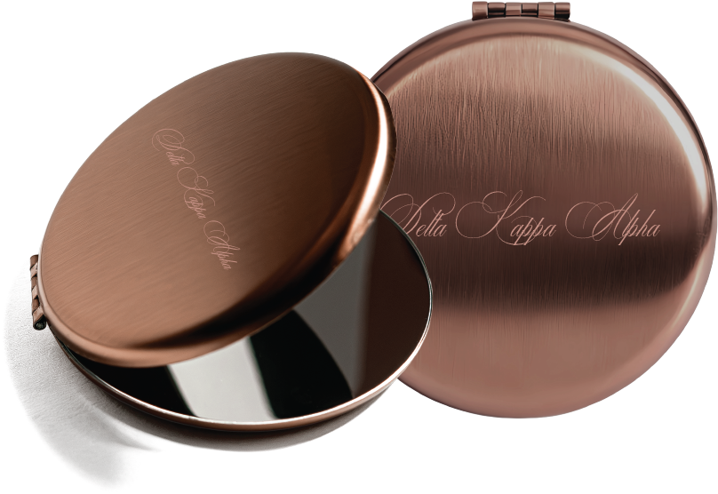 Delta Kappa Alpha Script Pocket Mirrors