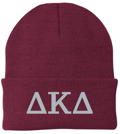 Delta Kappa Delta Lettered Beanies