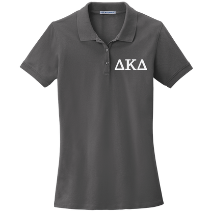 Delta Kappa Delta Ladies' Embroidered Polo Shirt