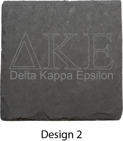 Delta Kappa Epsilon Stone Coasters - 4-Pack