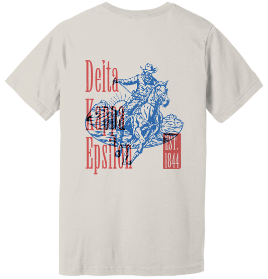 Delta Kappa Epsilon Cowboy Graphic T-Shirt