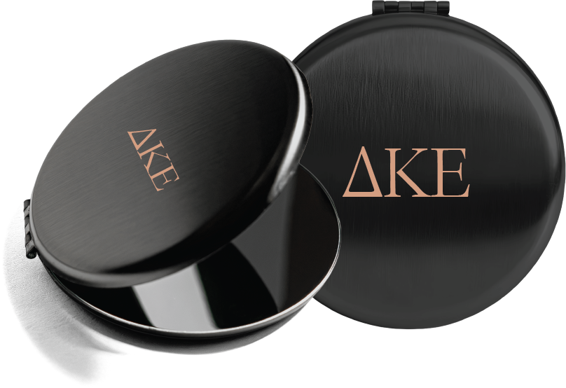 Delta Kappa Epsilon Lettered Pocket Mirrors