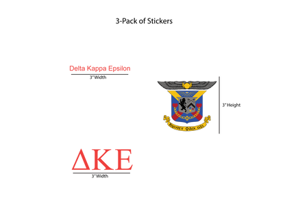 Delta Kappa Epsilon Stickers