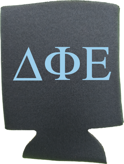 Delta Phi Epsilon Can Coozies