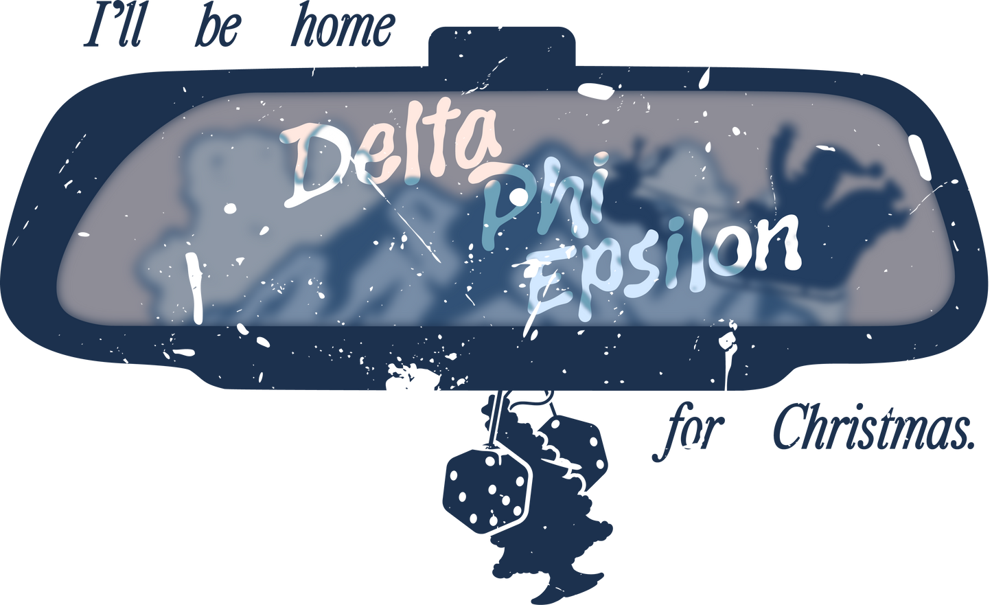 Delta Phi Epsilon Holiday Road Trip Graphic Tee