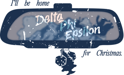 Delta Phi Epsilon Holiday Road Trip Graphic Tee