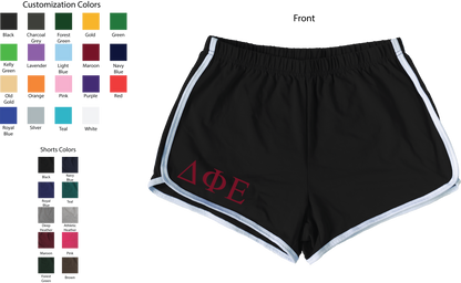 Delta Phi Epsilon Lettered Women's Shorts
