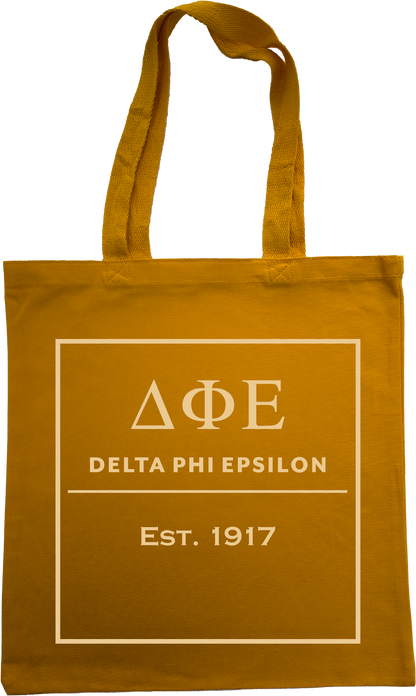 Delta Phi Epsilon Tote Bags