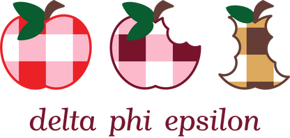 Delta Phi Epsilon Apple Evolution Hoodie