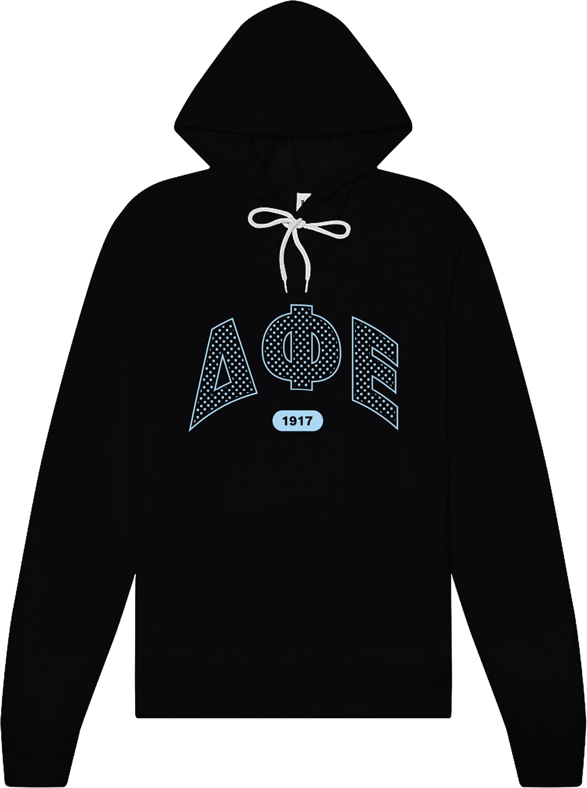 Delta Phi Epsilon Varsity Polka Dot Hoodie