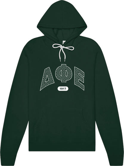 Delta Phi Epsilon Varsity Polka Dot Hoodie
