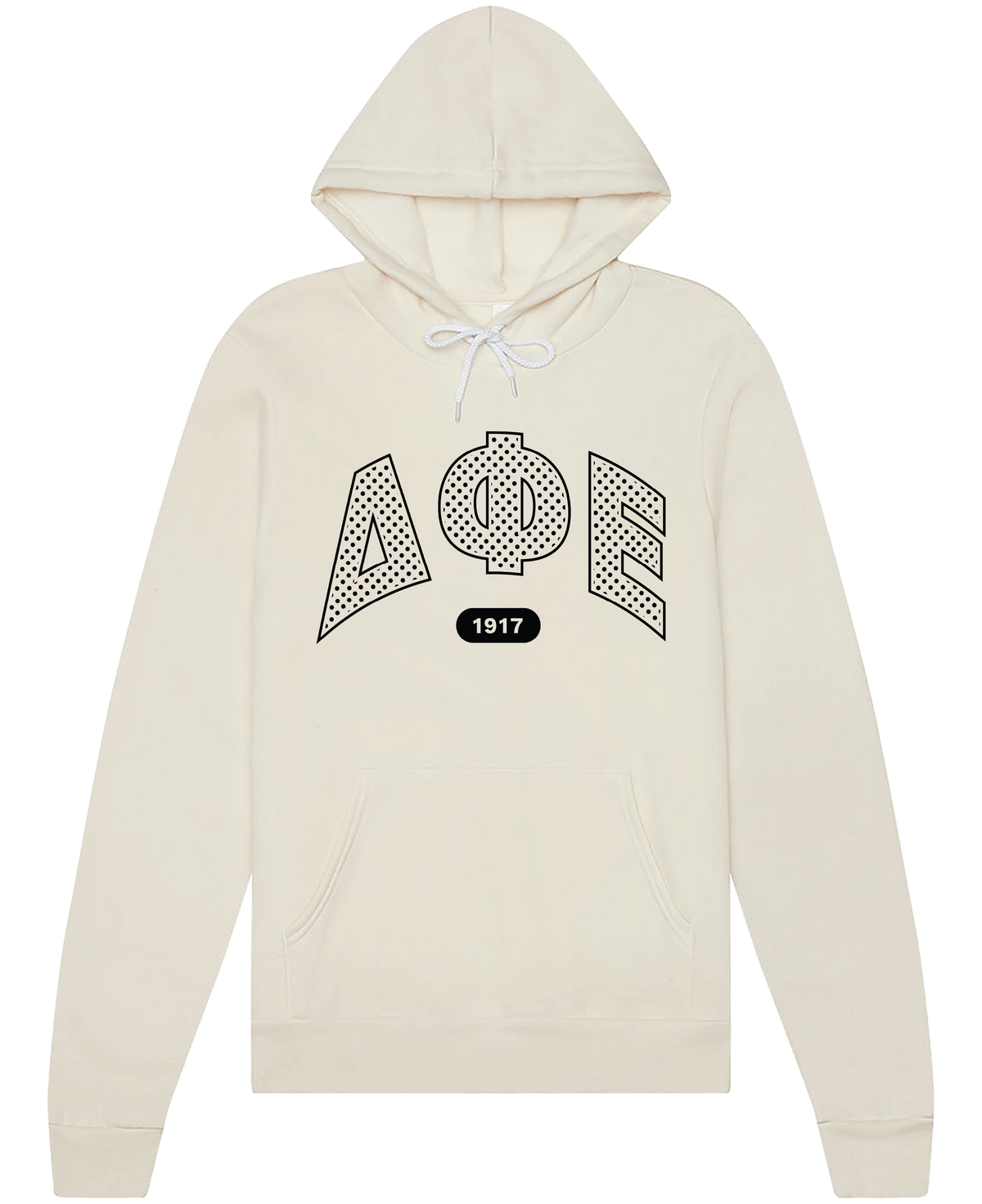 Delta Phi Epsilon Varsity Polka Dot Hoodie