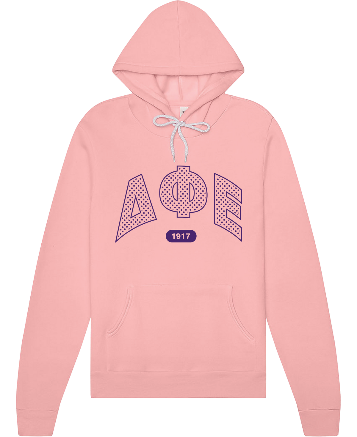Delta Phi Epsilon Varsity Polka Dot Hoodie