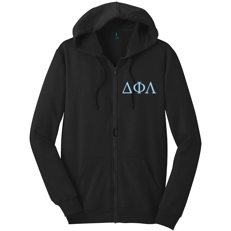 Delta Phi Lambda Zip-Up Hooded Sweatshirts