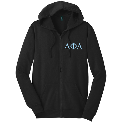 Delta Phi Lambda Zip-Up Hooded Sweatshirts