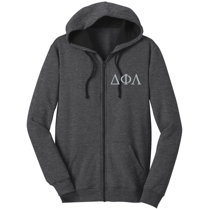 Delta Phi Lambda Zip-Up Hooded Sweatshirts