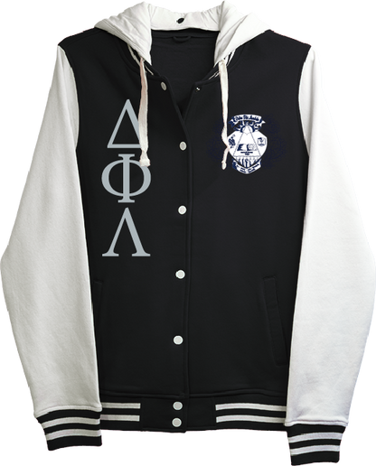 Delta Phi Lambda Varsity Hooded Sweatshirt