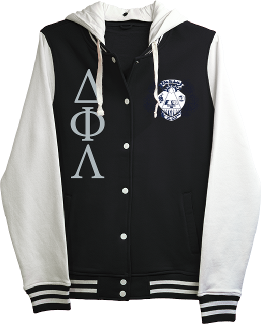 Delta Phi Lambda Varsity Hooded Sweatshirt