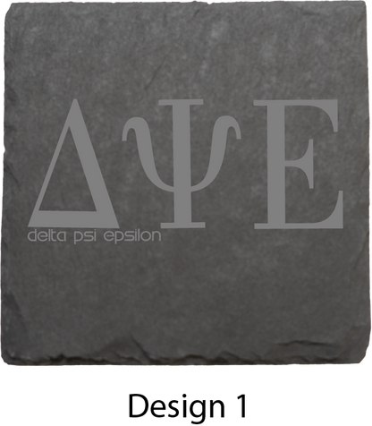 Delta Psi Epsilon Stone Coasters - 4-Pack