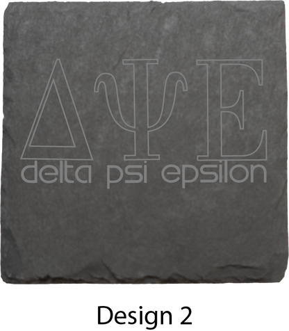 Delta Psi Epsilon Stone Coasters - 4-Pack