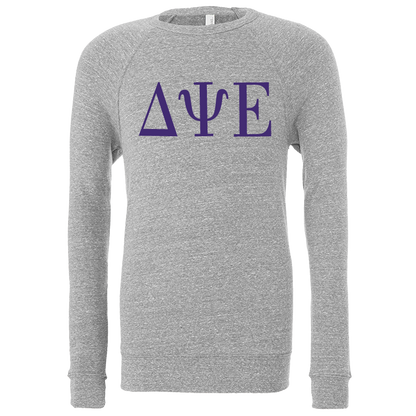 Delta Psi Epsilon Lettered Crewneck Sweatshirts