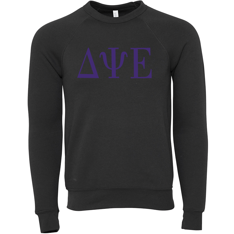 Delta Psi Epsilon Lettered Crewneck Sweatshirts