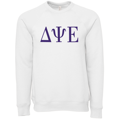 Delta Psi Epsilon Lettered Crewneck Sweatshirts