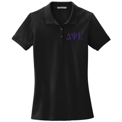 Delta Psi Epsilon Ladies' Embroidered Polo Shirt