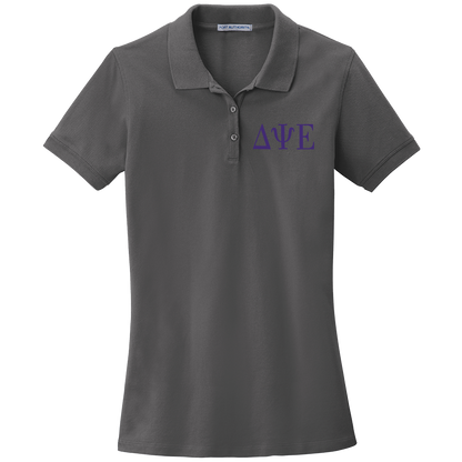 Delta Psi Epsilon Ladies' Embroidered Polo Shirt