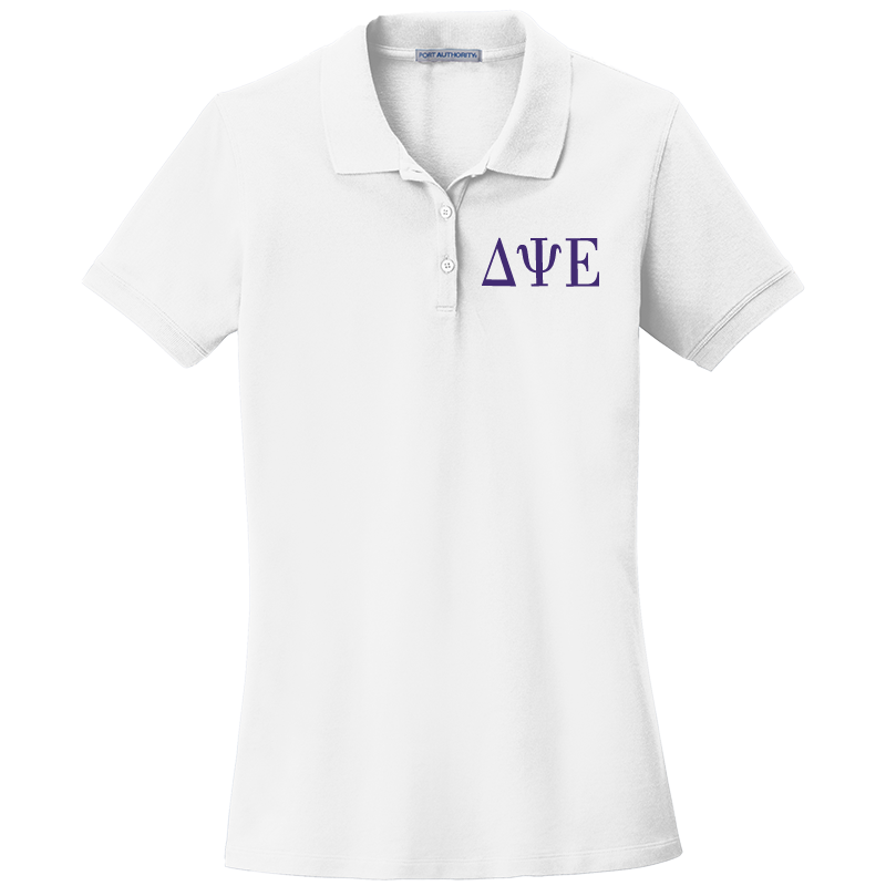 Delta Psi Epsilon Ladies' Embroidered Polo Shirt