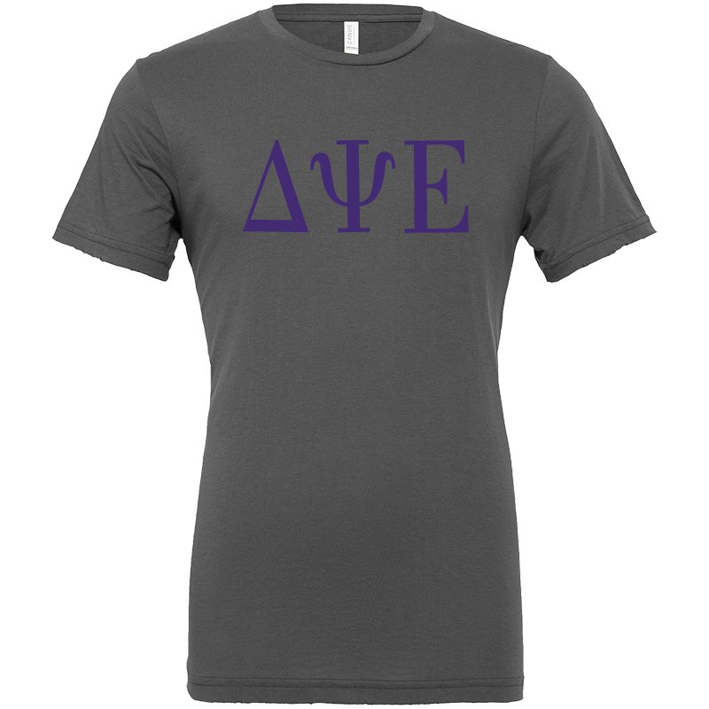 Delta Psi Epsilon Lettered Short Sleeve T-Shirts