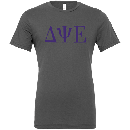 Delta Psi Epsilon Lettered Short Sleeve T-Shirts