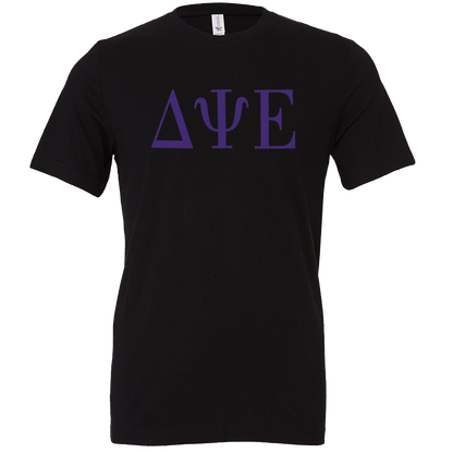 Delta Psi Epsilon Lettered Short Sleeve T-Shirts