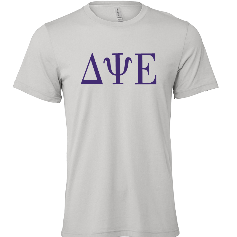 Delta Psi Epsilon Lettered Short Sleeve T-Shirts