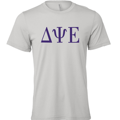 Delta Psi Epsilon Lettered Short Sleeve T-Shirts