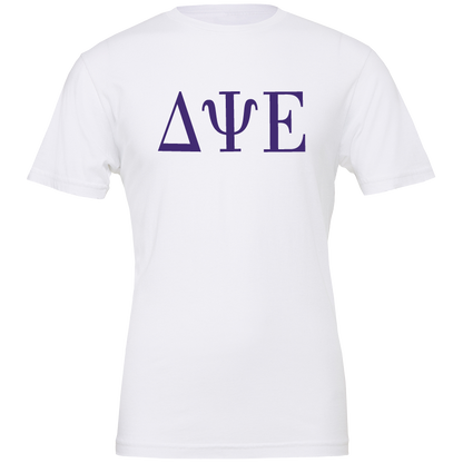 Delta Psi Epsilon Lettered Short Sleeve T-Shirts