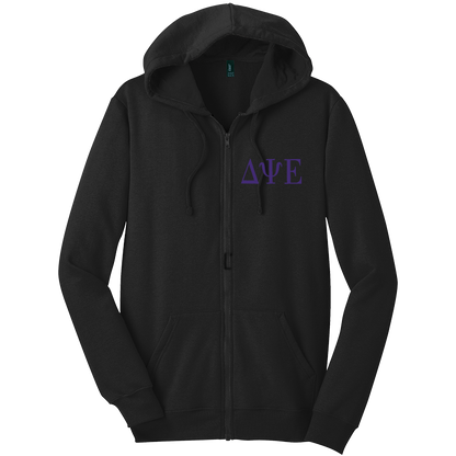 Delta Psi Epsilon Zip-Up Hooded Sweatshirts